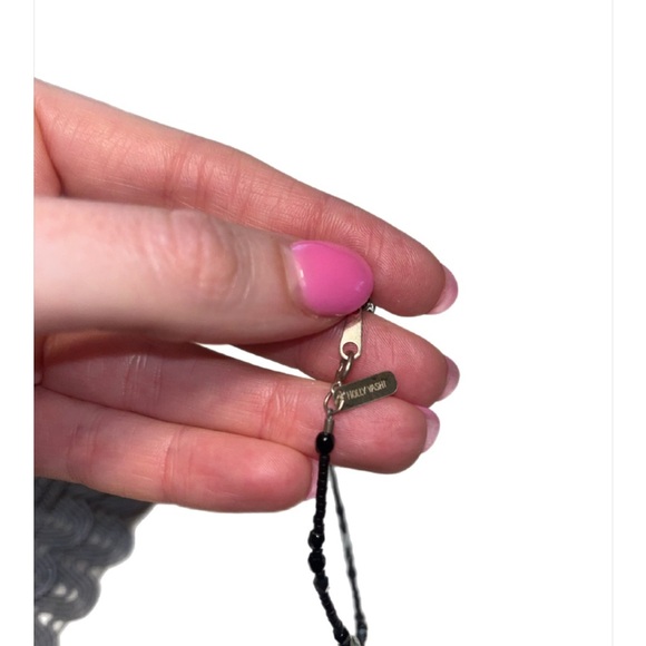 Holly Yashi Black Beaded Ankle Bracelet - Picture 3 of 5